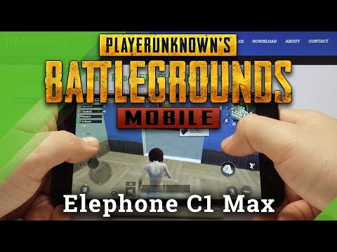 PubG Mobile on Elephone C1 Max – Settings / Gameplay Review
