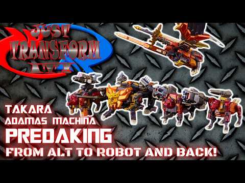 JUST TRANSFORM IT!: Takara Adamas Machina AMT-02 Predaking