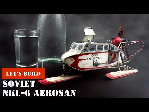 Build and Paint: Soviet Aerosan NKL-6 (Trumpeter 1:35)