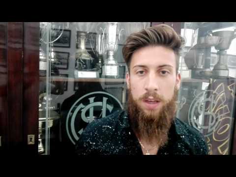 Dario Toninelli appena arrivato al Livorno