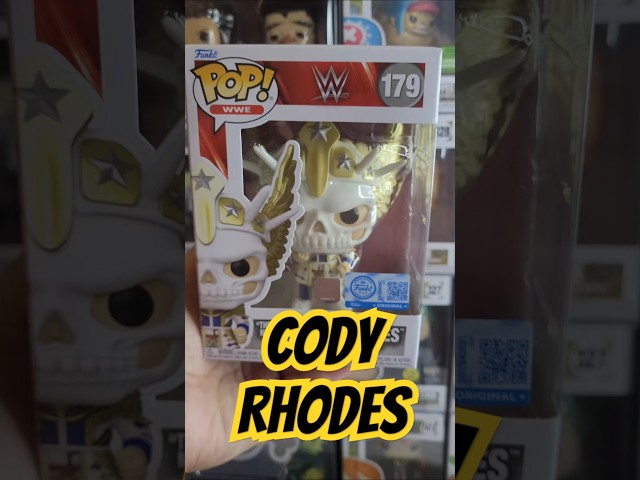 Vídeo relacionado con Funko Pop! WWE: Cody Rhodes - The American Nightmare - Figura de Vinilo Coleccionable - Idea de Regalo - Mercancía Oficial - Juguetes para niños y Adultos - Figura Modelo para coleccionistas