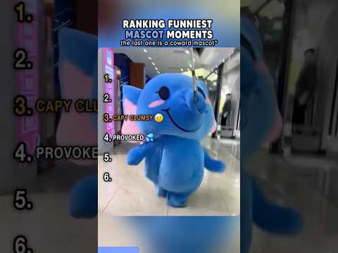 Ranking Funniest Mascot Moments #usa