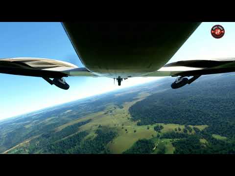 Cessna 414AW Chancellor | Landing at Sitio Limoeiro(SSEW) | MSFS 2020 Gameplay #1 | 4K GoPro View