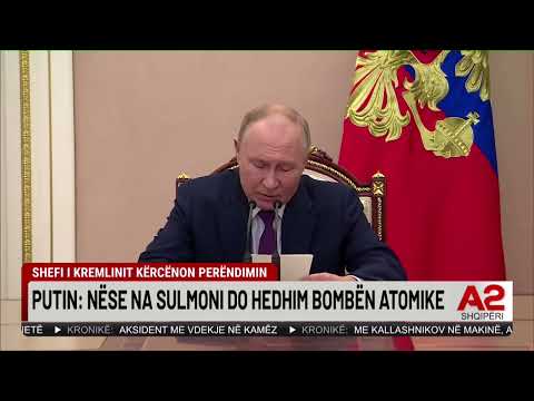Putin kërcënon Perëndimin: Nëse na sulmoni, do të hedhim bombën atomike