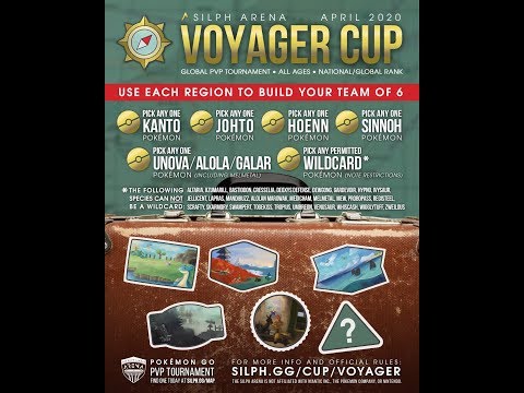 VOYAGER CUP - RAID44 - FINAL MATCH with SEAKING - Pokemon Go - Silph Arena
