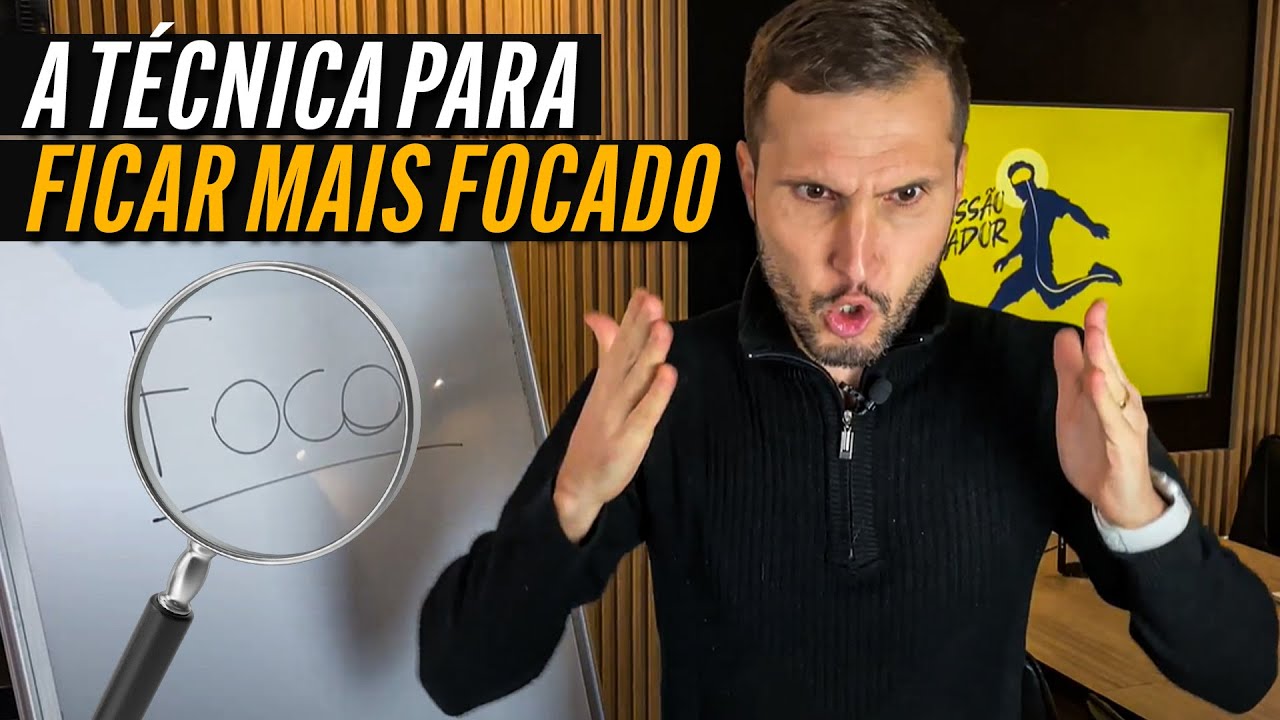 COMO SER MAIS FOCADO NO FUTEBOL