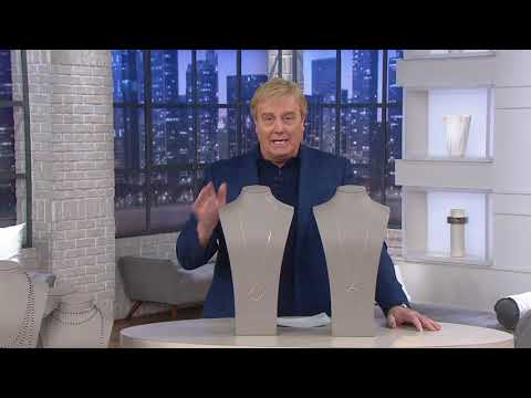 Italian Silver Diamond Cut Oval Pendant with Chain, 6.6g on QVC