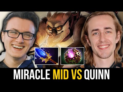 MIRACLE mid vs QUINN - Godlike Mid Shaker vs Grandmaster Signature Ember