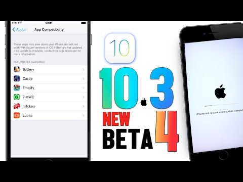 iOS 10.3 Beta 4 New Changes & Bug Fixes