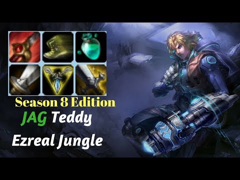 JAG Teddy Ezreal Jungle vs Kha Zix Pre-Season 8| Korea High Elo