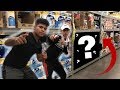 BUILDING A TOP SECRET TOILET PAPER FORT IN WAL MART