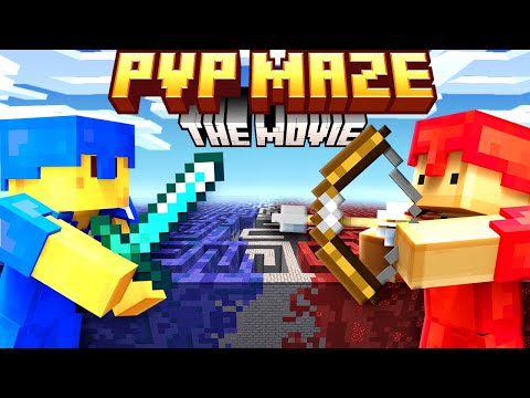 Minecraft PVP MAZE: The Movie