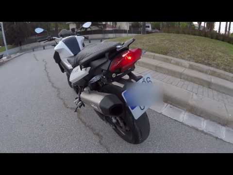 BMW F800R + Remus Hexacone EXHAUST SOUND