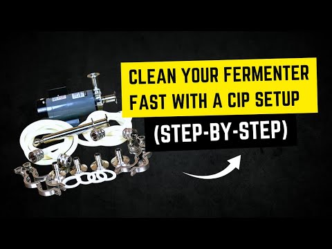 Clean Your Fermenter FAST with a CIP Setup (Step-by-Step)