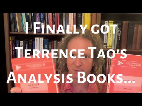 I Finally Got Terrence Tao's Analysis Books...