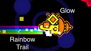 How to Unlock Glow and The Rainbow Trail! (GD)