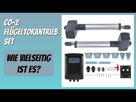 BEWERTUNG (2025): CO-Z Flügeltorantrieb Set. WESENTLICHE Einzelheiten