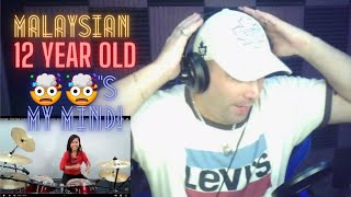 Download lagu Nur Amira Syahira 'The Final Countdown Silent Knight' DRUM COVER | Shakes - P Reacts mp3