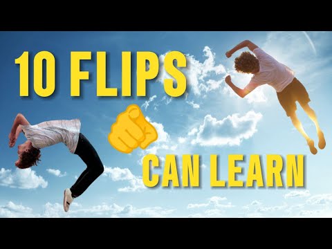10 Flips YOU Can Learn RIGHT NOW👀