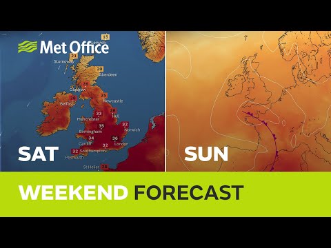 Signs of a change? - 11/08/22 - Weekend Weather Forecast UK - Met Office Weather