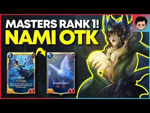 This SION COUNTER Reached RANK 1 MASTERS in Asia! | Nami Zoe Combo
