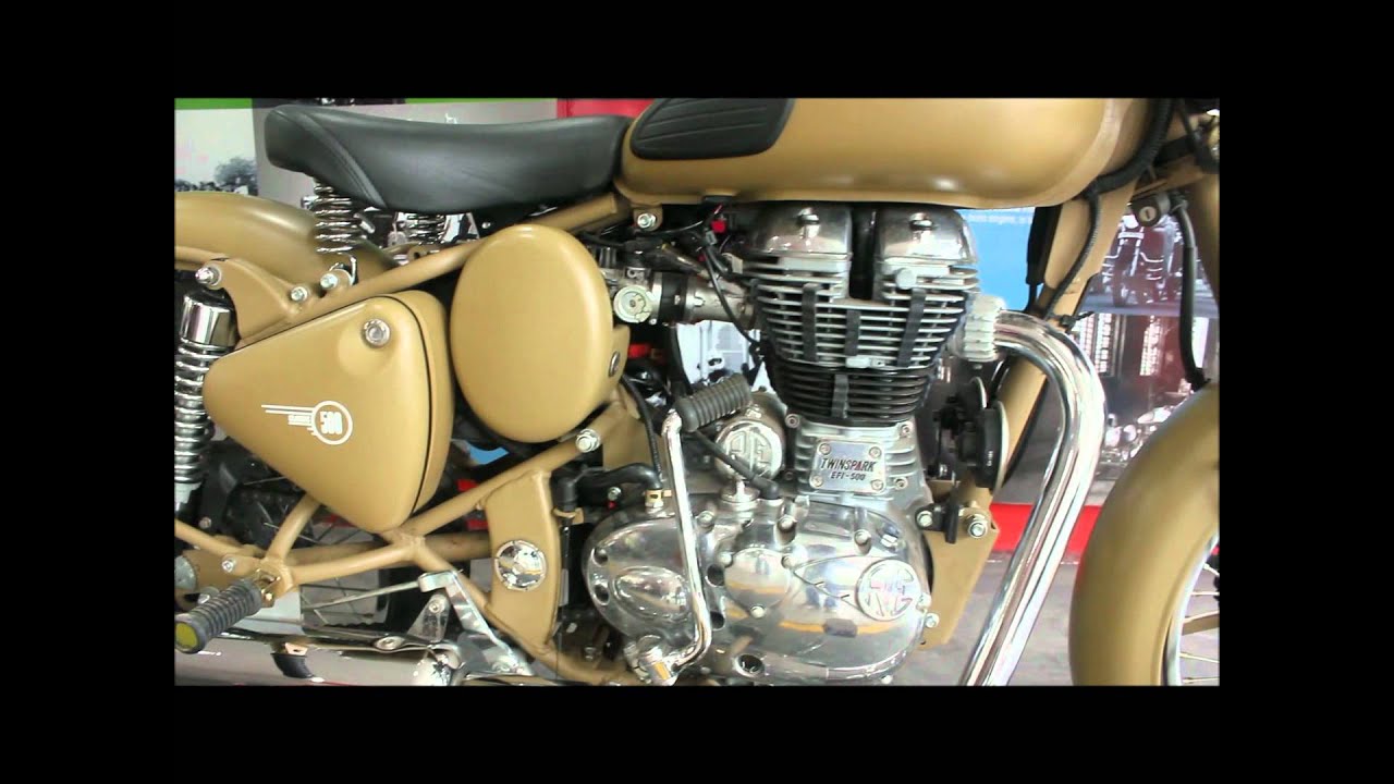 Royal Enfield-Classic Desert Storm EXCLUSIVE Video