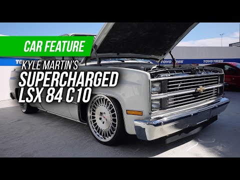 SEMA 2021: Old 1984 Chevy Farm Truck Transformed into Supercharged LSX SEMA Showcase.