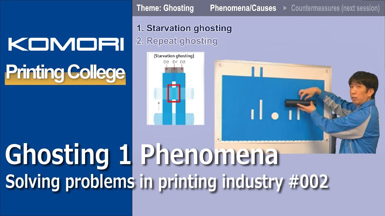 # 002 Solving problems in printing industry Ghosting 1 Phenomena