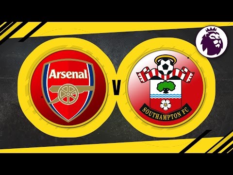 MATCH DAY LIVE 2016/17 - Arsenal v Southampton // Premier League