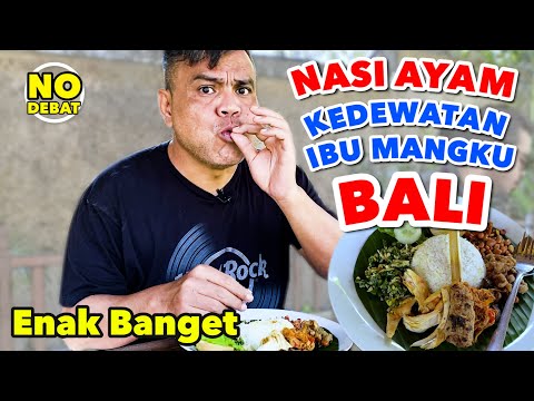 NASI AYAM KEDEWATAN IBU MANGKU BALI - ENAK BANGET