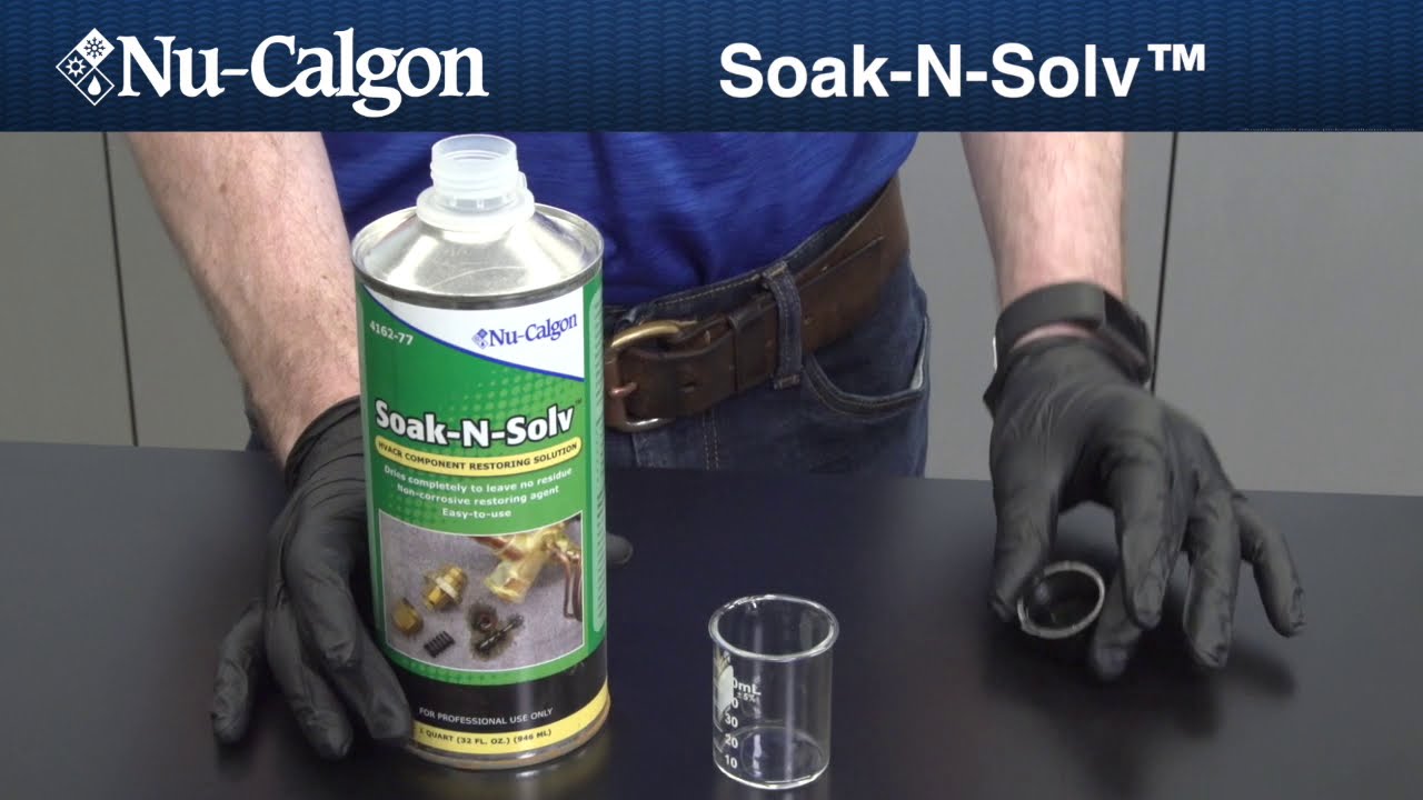 Restore HVACR components with Nu-Calgon's Soak-N-Solv