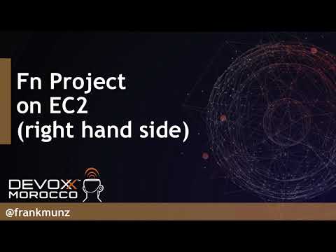 Fn Project on AWS (Recommendation Engine Mock Example) Live Demo Devoxx 2017