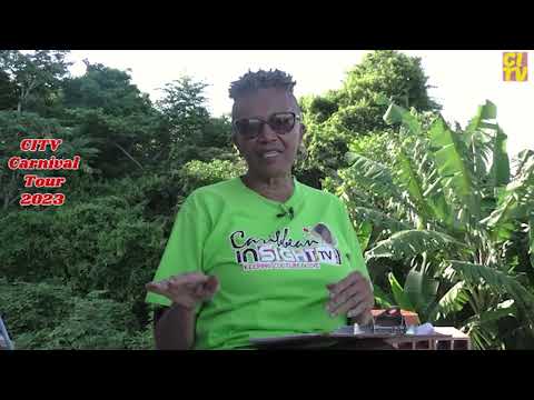 LADY V ON TOUR IN TRINIDAD keeping the culture alive