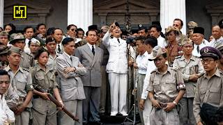 Download lagu VIDEO ASLI 1949 (Episode 11): Pidato Soekarno Bikin Jakarta BERGETAR — Istana Merdeka Menangis! mp3