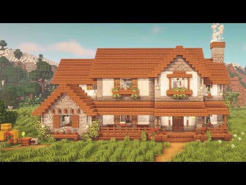 Minecraft | How to Build a Farmhouse