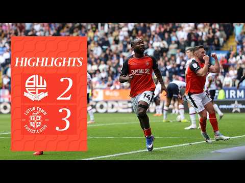  FC Bolton Wanderers 2-3 FC Luton Town 