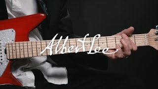 Albert Lee demos his Ernie Ball Music Man Albert Lee SSS