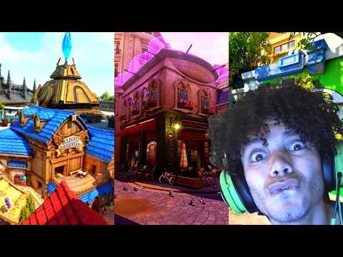 ONE LUCIO ROLLOUT for EVERY MAP in OVERWATCH 2