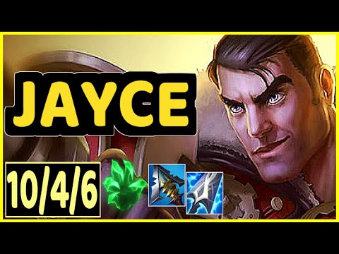 JAYCE VS PANTHEON - 10/4/6 KDA TOP GAMEPLAY