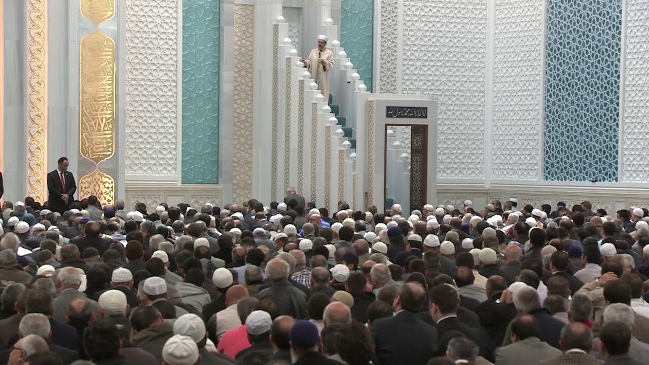 Ankara Ahmet Hamdi Akseki Camii I Cuma Hutbesi I 19.04.2013