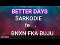 Sarkodie Better Days Lyric Video Feat BNXN Fka Buju