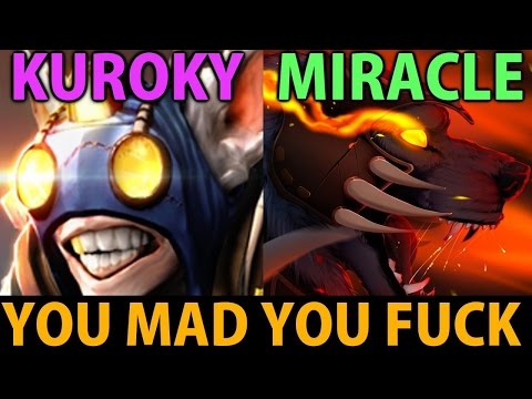 Miracle- [Ursa] & Kuroky [Meepo] Dota2- You Mad You Fuck