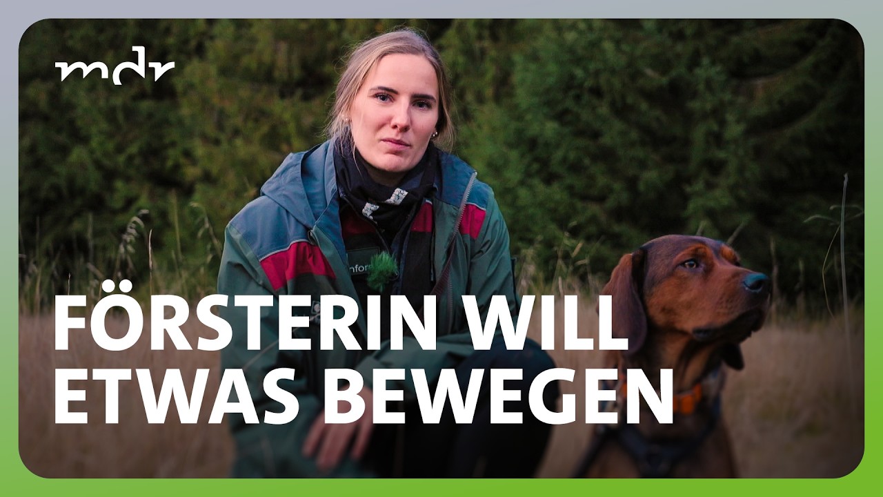 Junge Försterin hat besonderen Wald im Erzgebirge übernommen | MDR um 4 | MDR