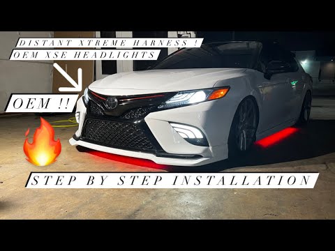 Installing XSE headlights on my Toyota Camry SE 8th Gen