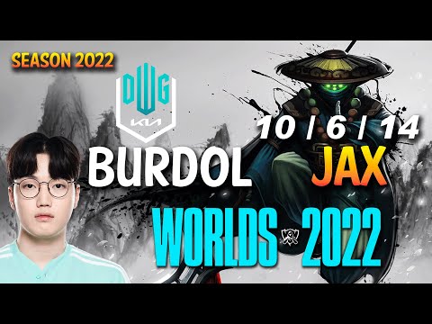 DK Burdol JAX vs SETT Top - NA Ranked - WORLDS 2022