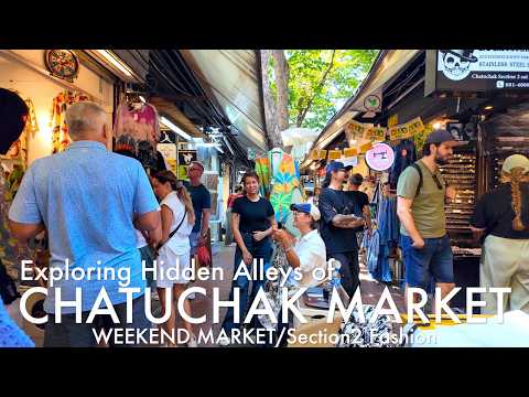 Hidden Alleys of Chatuchak – Section 2-3 Fashion & Souvenirs Tour/ 15 NOV 2025