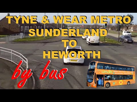 Tyne & Wear Metro : Replacement Bus : Sunderland to Heworth