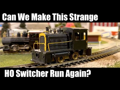 Can We Make This Strange Vintage Die-Cast Ho Switcher Locomotive Run Again?
