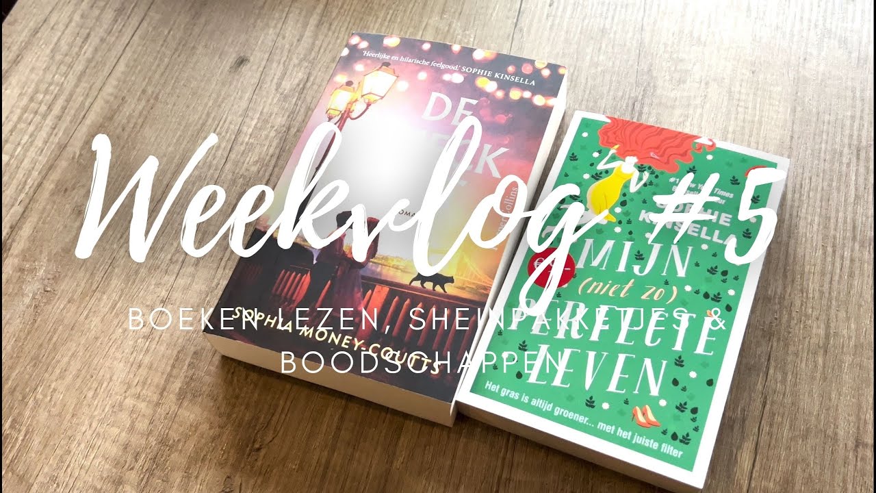 Weekvlog #5 | Boeken lezen, SHEIN pakketjes & boodschappen