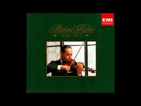 Alexander Glasunow Violin Concerto / Michael Rabin (EMI 6 CD 1936 - 1972) 1991